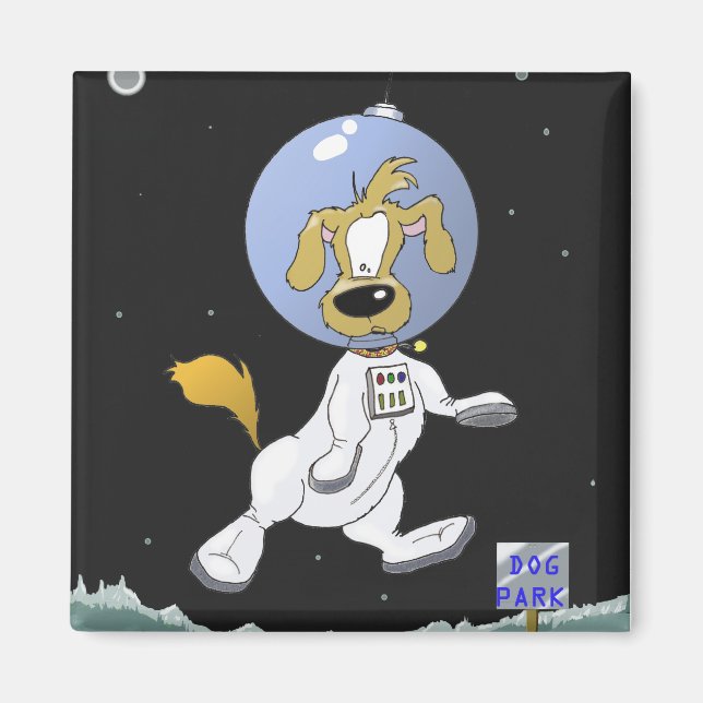 Íman Parque de Cachorros do Lunar (Frente)