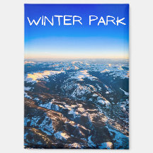 Parque de Inverno Magnet
