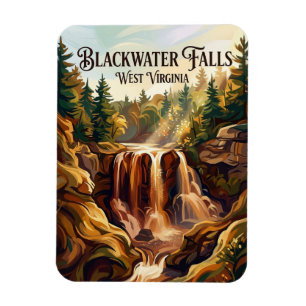 Íman Parque Estadual Blackwater Falls Virgínia Ocidenta