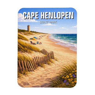 Íman Parque Estadual Cape Henlopen em Delaware