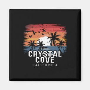 Íman Parque Estadual Crystal Cove Califórnia Surfando S