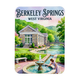 Íman Parque Estadual de Berkeley Springs EUA