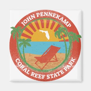 Íman Parque Estadual de Coral de John Pennekamp