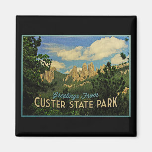 Íman Parque estadual de Custer