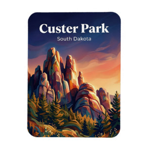 Íman Parque Estadual de Custer Dakota do Sul