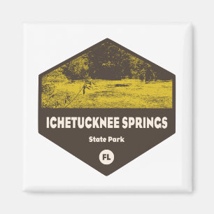 Íman Parque Estadual de Primaveras Ichetucknee na Flóri