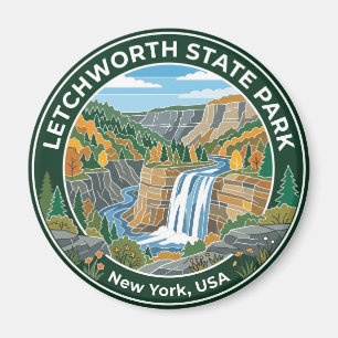 Íman Parque Estadual Letchworth EUA