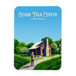 Íman Parque Estadual Ozark Folk Center EUA
