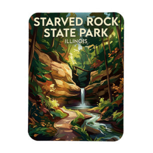 Íman Parque Estadual Starved Rock EUA