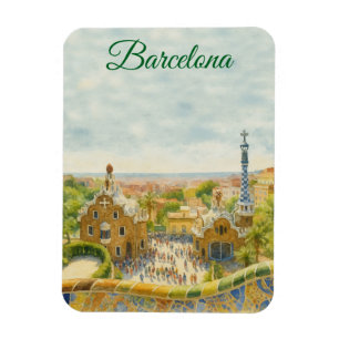Íman Parque Güell Barcelona