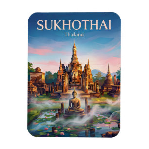 Íman Parque Histórico de Sukhothai Tailândia