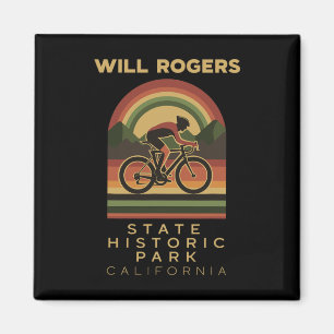 Íman Parque Histórico Estadual Will Rogers Ciclismo de