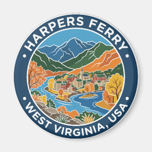 Íman Parque Histórico Nacional Harpers Ferry EUA