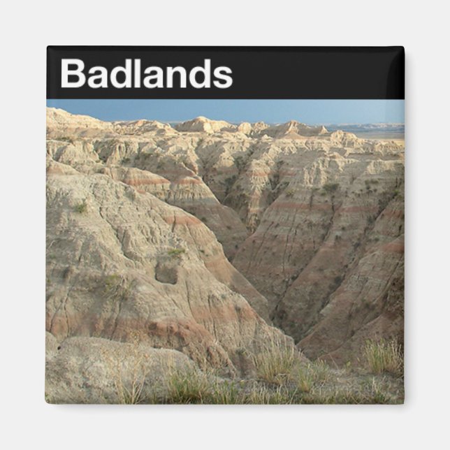 Íman Parque Nacional Badlands (Frente)