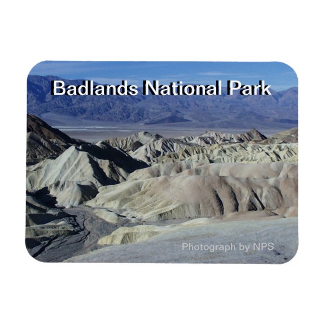 Íman Parque Nacional Badlands (Horizontal)