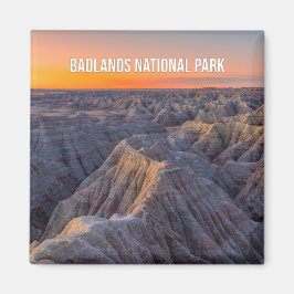 Íman Parque Nacional Badlands Souvenir Magnet