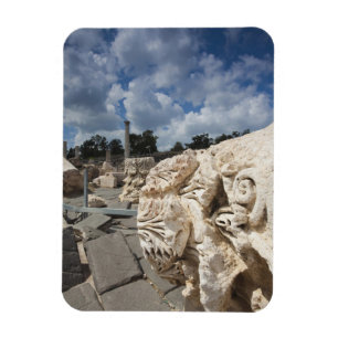 Íman Parque Nacional Beit She-An, ruínas da era romana
