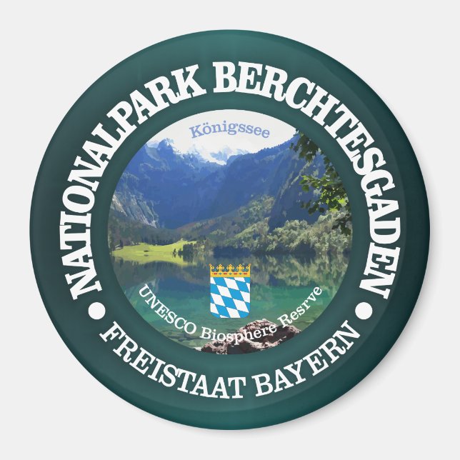Íman Parque Nacional Berchtesgaden (Frente)