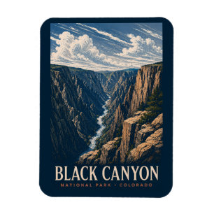 Íman Parque Nacional Black Canyon of the Gunnison Moder