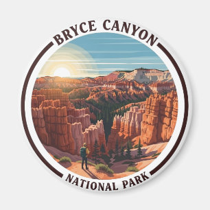 Íman Parque Nacional Bryce Canyon Utah Pôr do Sol