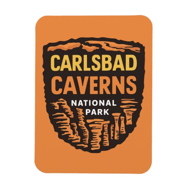 Íman Parque Nacional Carlsbad Caverns Novo México (Vertical)