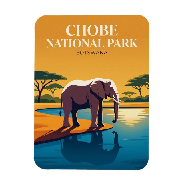 Íman Parque Nacional Chobe Botsuana (Vertical)