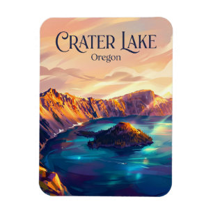 Íman Parque Nacional Crater Lake EUA