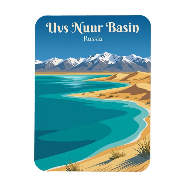 Íman Parque Nacional da Bacia de Uvs Nuur Rússia (Vertical)