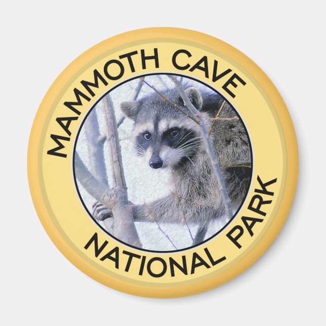 Íman Parque Nacional da Caverna Mammoth (Frente)