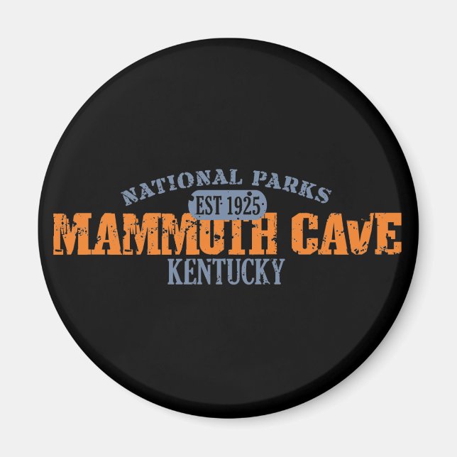 Íman Parque Nacional da Caverna Mammoth (Frente)