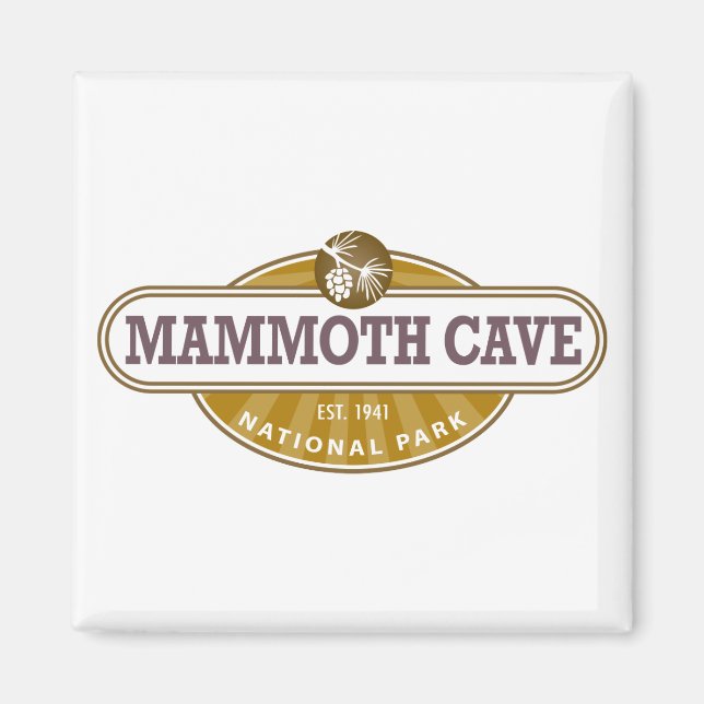 Íman Parque Nacional da Caverna Mammoth (Frente)