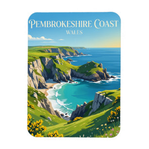 Íman Parque Nacional da Costa de Pembrokeshire Reino Un