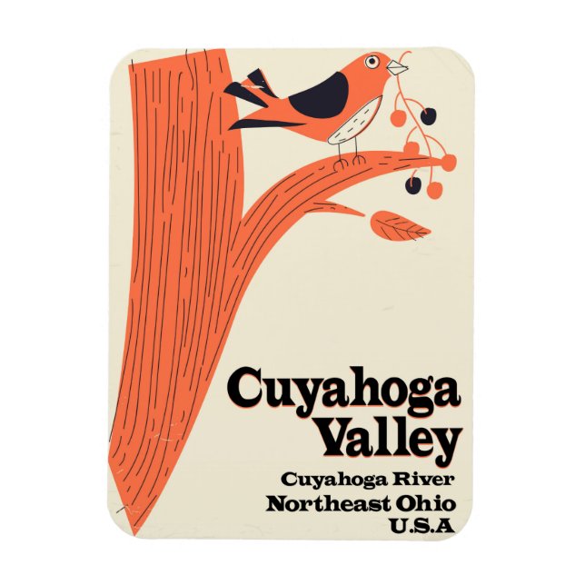 Íman Parque Nacional da Cuyahoga Valley (Vertical)