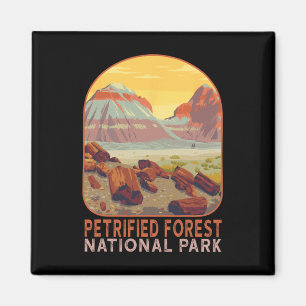 Íman Parque Nacional da Floresta Petrificada Arizona Mo