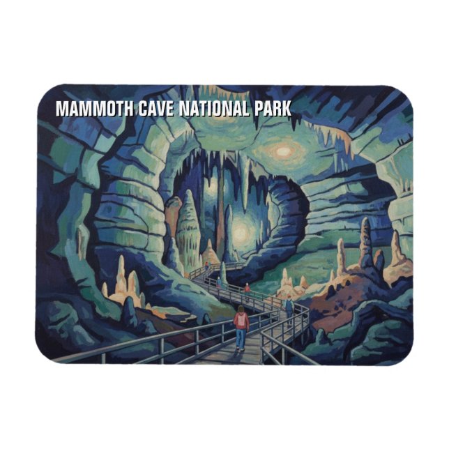 Íman Parque Nacional da Mammoth Cave Paisagem (Horizontal)