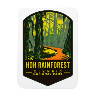 Íman Parque Nacional da Olimpiadas da Floresta Chuva