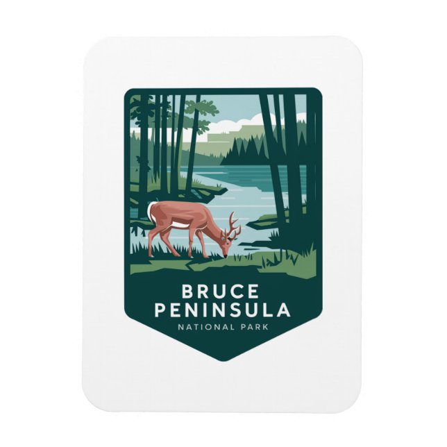 Íman Parque Nacional da Península Bruce (Vertical)