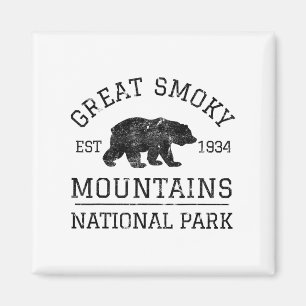 Íman Parque Nacional das Grandes Montanhas Fumosas Tenn