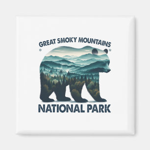 Íman Parque Nacional das Grandes Montanhas Fumosas Urso