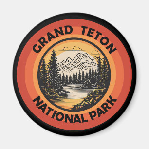 Íman Parque Nacional das Montanhas Grand Teton Wyoming