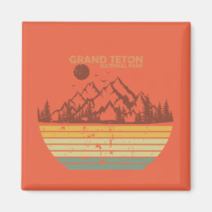 Íman Parque Nacional das montanhas Grand Teton Wyoming