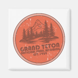 Íman Parque Nacional das Montanhas Grand Teton Wyoming