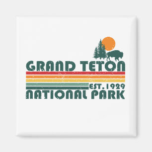 Íman Parque Nacional das montanhas Grand Teton Wyoming