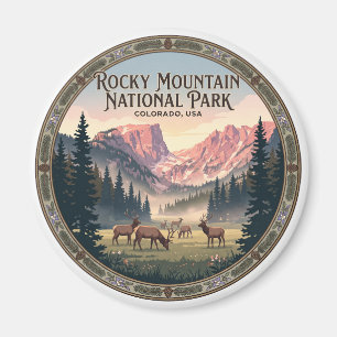 Íman Parque Nacional das Montanhas Rochosas Colorado
