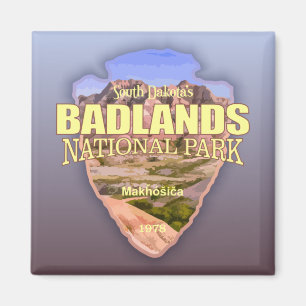 Íman Parque Nacional de Badlands (ponta de seta)