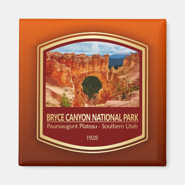 Íman Parque Nacional de Bryce Canyon (PF) (Frente)