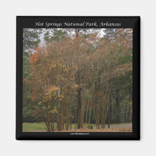 Íman Parque nacional de Hot Springs, AR acima do