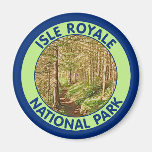 Íman Parque nacional de Royale da ilha, Michigan