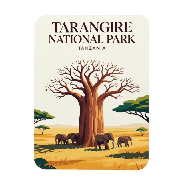 Íman Parque Nacional de Tarangire Tanzânia (Vertical)