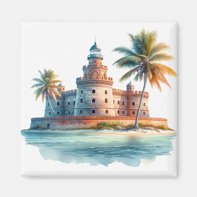 Íman Parque Nacional de Tortugas Seco (Frente)